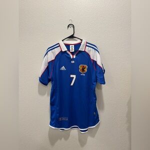 Japan 2000 Retro Jersey - Hidetoshi Nakata #7